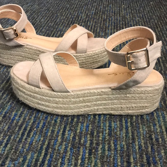 Lulus Shoes - LuLus sandals never worn, just tried on.
